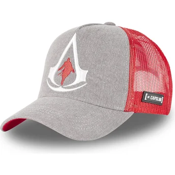 Capslab ASC2 B Assassin’s Creed Grey and Red Trucker Hat